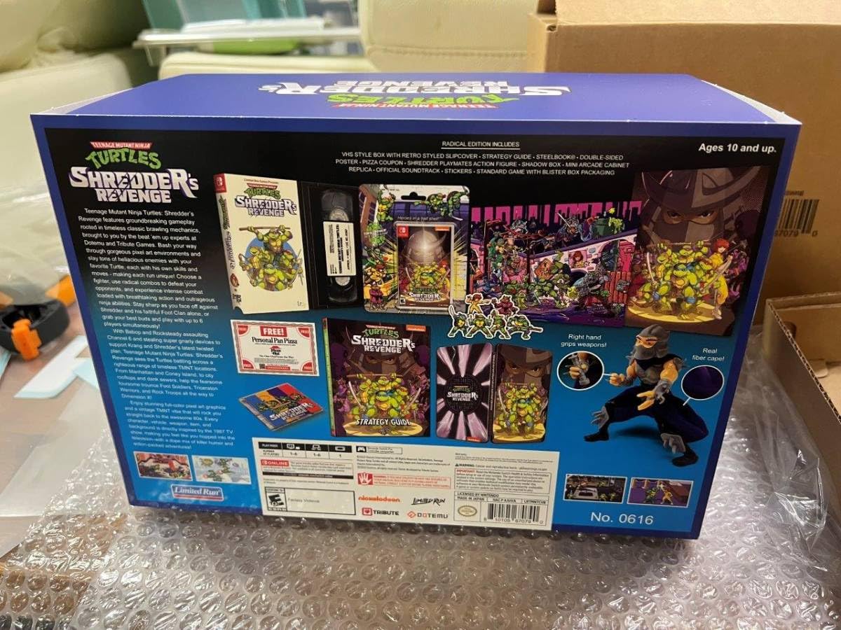 SW TMNT シュレッダーの復讐 コレクターズ 北米版 新品未開封 SW TMNT シュレッダーの復讐 コレクターズ 北米版 新品未開封